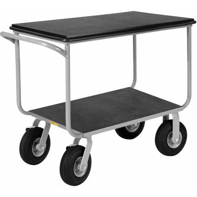 Little Giant® Mobile Instrument Cart, Tubular Frame 24x36 Pneumatic Wheels