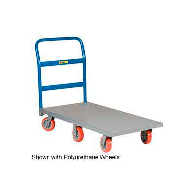 Little Giant® 6-Wheel Platform Truck NB6W-2448-6MR - 24 x 48 - MORT Wheels - 2000 Lb. Cap.