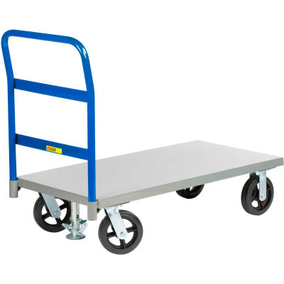 Little Giant® HD Platform Truck NBB-2436-8MR-FL - 24 x 36 - MORT Wheels with Floor Lock