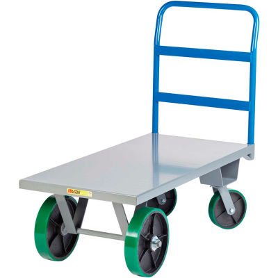 Little Giant® Heavy Duty Platform Truck NBH-2448-PU - 24 x 48 - Poly Wheels - 4000 Lb. Cap.