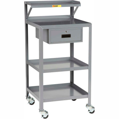 Little Giant® Mobile Shop Stand PSR-2436-3RBK-DR, 36 x 24