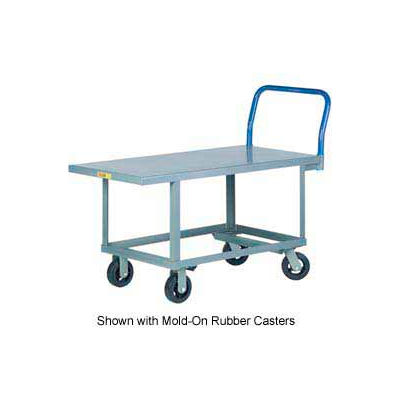 Little Giant® Work Height Platform Truck RNB-2448-6PY - 24 x 48 - Polyurethane Wheels