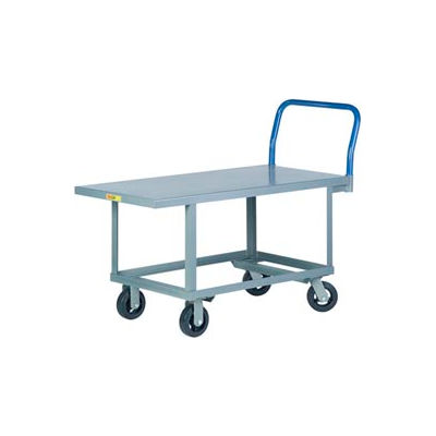 Little Giant® Work Height Platform Truck RNB-3048-6MR - 30 x 48 - Mold-On Rubber Wheels