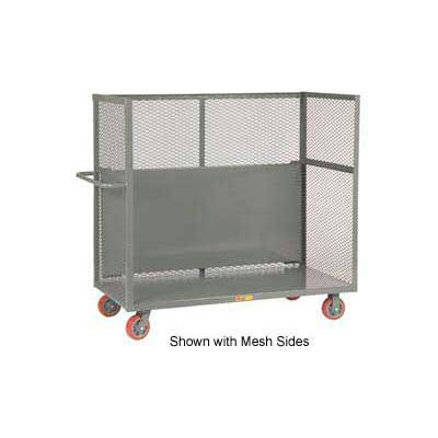 Little Giant® Drop-Shelf Truck S1-3060-6PY-DS, Slat Sides, 30 x 60