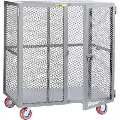 Little Giant® Mobile Storage Locker SCN-3060-6PPY, 30 x 60, Polyurethane Wheels