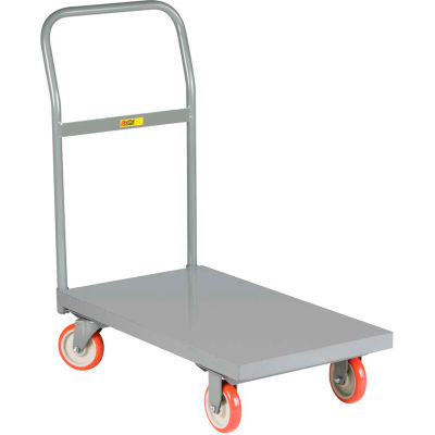 Little Giant® Steel Deck Platform Truck T-700-UPS - 18 x 32 - Flush Edge - Polyurethane