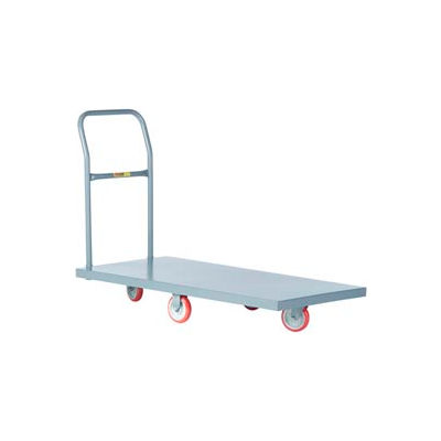 Little Giant® Quick-Turn Platform Truck T-720-DIA-UPS - 24 x 48 - Polyurethane Wheels
