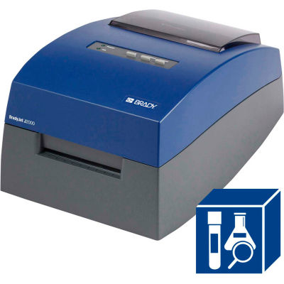 Brady® J2000-BWSLAB BradyJet J2000 Inkjet Full Color Label Printer with Lab Suite Software