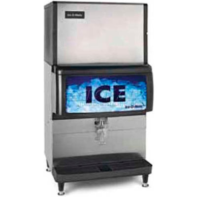 Distributeur de glace contre modèle, environ 200 Lb stockage capacité Cube et glace nacré