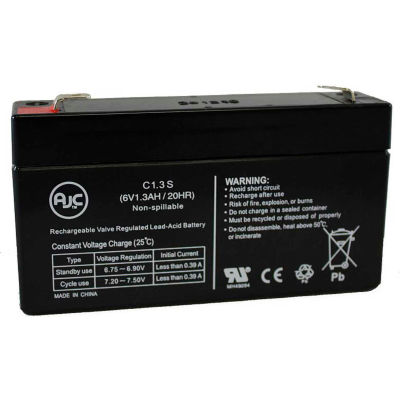 AJC® Sonnenschein LCR6V1,3P 6V 1,2Ah Batterie de lumière d’urgence