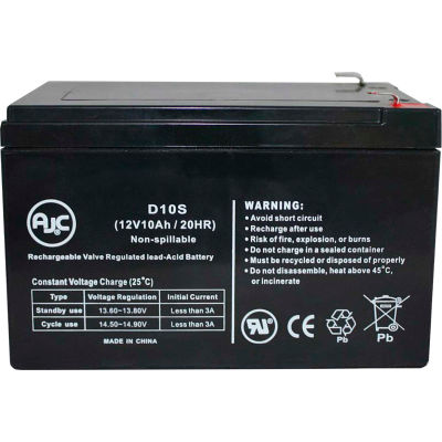 AJC® Emergi-Lite 120 12V 10Ah Batterie de lumière d’urgence