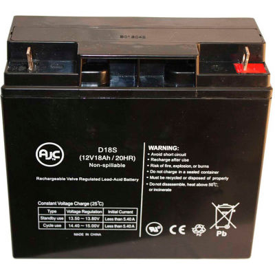 AJC® double-Lite 12-582 12V 18Ah légère batterie de secours