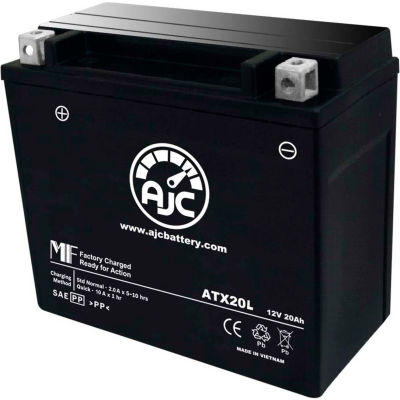 AJC Batterie Kawasaki (Jet Ski) JH900 ZXi 900CC Batterie de motomarines personnelle (1995-1997), 18 Amps, 12V