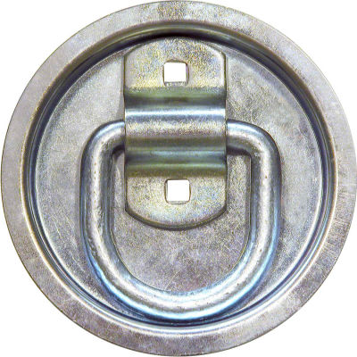 Acheteurs Produits B38RP Bolt-On Forged 1/2"D-Ring avec casserole encastrée - Gris