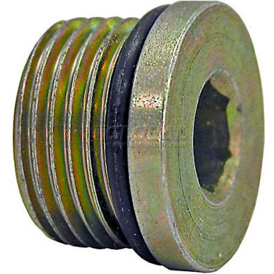 Acheteurs, joint torique filetage cylindrique hexagonale Plug, H7238x12, 3/4" Port taille - Qté min 20