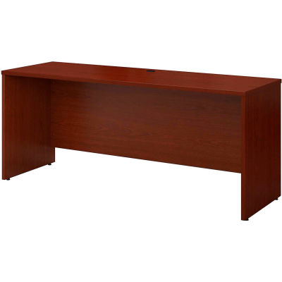 Bush Furniture Credenza Shell - 72"W x 23-3/8"D - Mahogany - Series C