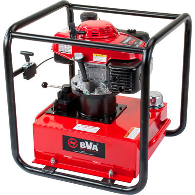 Pompe à essence hydraulique BVA, 5,5 HP, 5 gallons, vanne manuelle à 3 voies / 3 positions