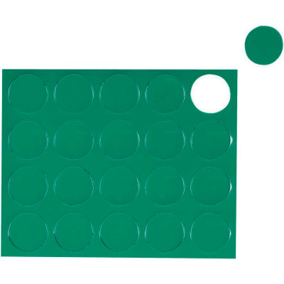 Magnétaux masterVision Green Circle, Pack de 20
