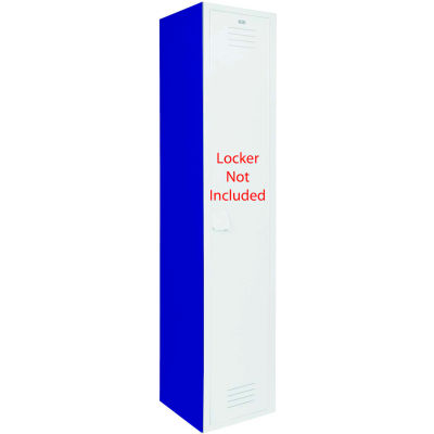 Panneau d’extrémité bradley pour le casier plat EPFT-S1272-203 12x72 - Bleu profond
