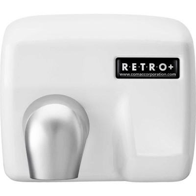 Comac RETRO+ Sèche-linge pour mains ou cheveux 220V Blanc - RET+W240V