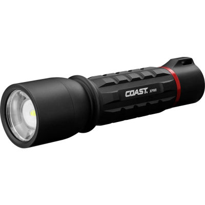 Coast® XP9R Lampe de poche rechargeable à double alimentation, ensemble de distribution automatique