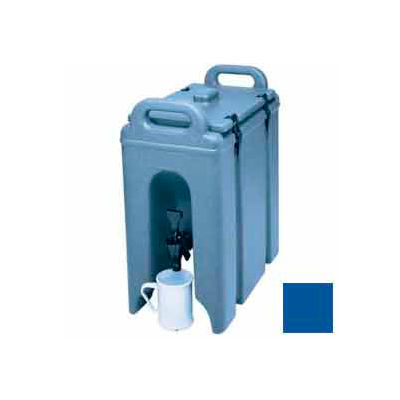 Cambro 250LCD186 - Transporteur de boissons Camtainer, isolé, 2-1/2 GAL, 16-1/2 x 9 x 18-3/8, bleu marine