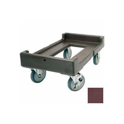 Cambro CD160131 - Camdolly lait caisse brun foncé