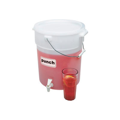 Cambro DSPR6148 - Blanc boisson distributeur, 6 Gallon, polyéthylène, 16-1/2" H,