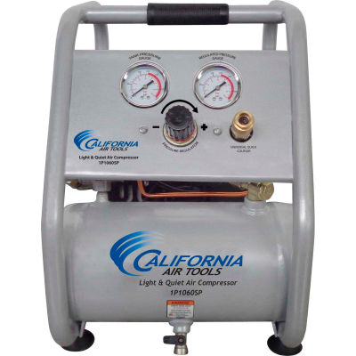 California Air Tools 1P1060SP Léger et silencieux 0,6 hp 1,0 gal. Compresseur d’air portable