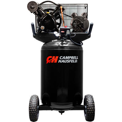 Campbell Hausfeld® compresseur d’air portatif vertical de 1,75 ch 2 étage 30 gallons