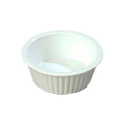 Carlisle 0844-802 - Fluted Ramekin 2 Oz., Set of 12, White - Pkg Qty 12