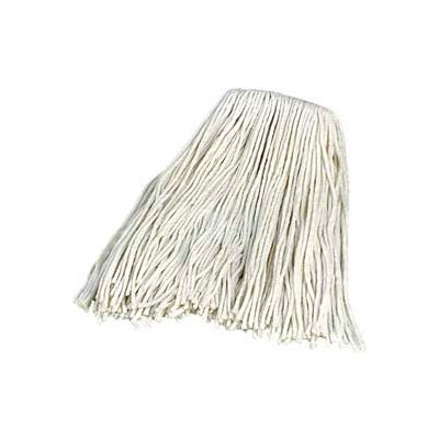 Carlisle Flo-Pac #24 4-Ply Rayon Large Cut-End Mop, 1 po Bandeau, Blanc - 369074B00 - Qté par paquet : 12