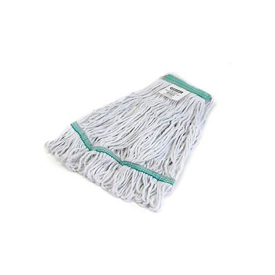 Carlisle Flo-Pac vert moyen à large bande en boucle-End Mop, filé mélangé de 4-Ply, naturel - 369419B00 - Qté par paquet : 12