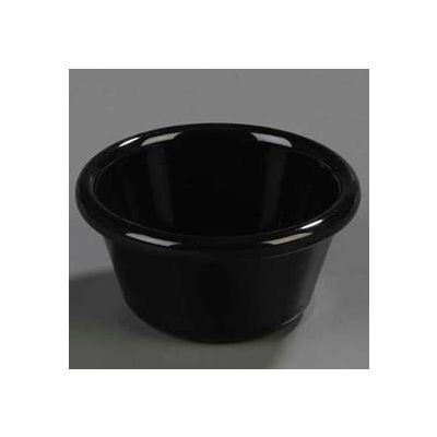 Carlisle 4312303 - Fluted Ramekin 3 Oz., San, Black - Pkg Qty 48