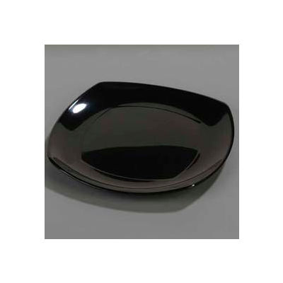 Carlisle 4330603 - Square Plate 9-1/2" x 9-1/2", Black - Pkg Qty 48
