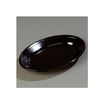 Carlisle 4356303 - Dallas Ware® Oval Platter 9-1/4" x 6-1/4", Black - Pkg Qty 24