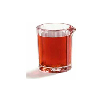 Carlisle 456007 - Syrup Pitcher/Creamer 2.1 Oz., Clear - Pkg Qty 36