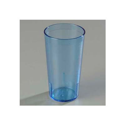 Carlisle 521654 - Stackable™ SAN Tumbler 16 Oz., Blue, Pebbled - Pkg Qty 72