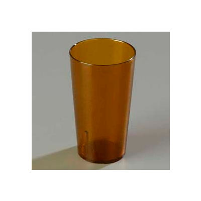Carlisle 522013 - Stackable™ SAN Tumbler 20 Oz., Amber, Pebbled - Pkg Qty 72