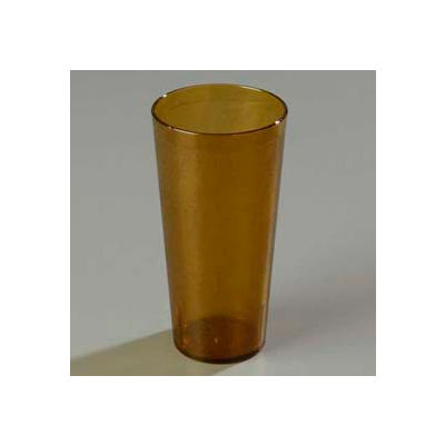 Carlisle 522413 - Stackable™ Tumbler, Clear 24 Oz., Amber - Pkg Qty 72