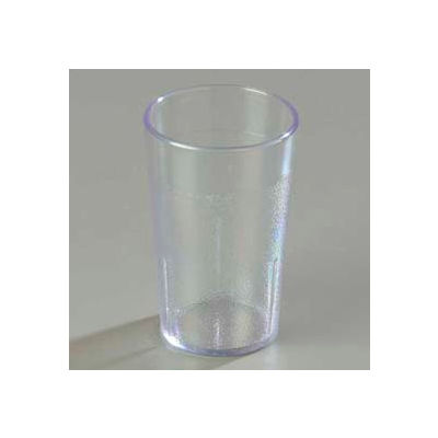 Carlisle 550107 - Stackable™ SAN Tumbler 5 Oz., Clear, Pebbled - Pkg Qty 72