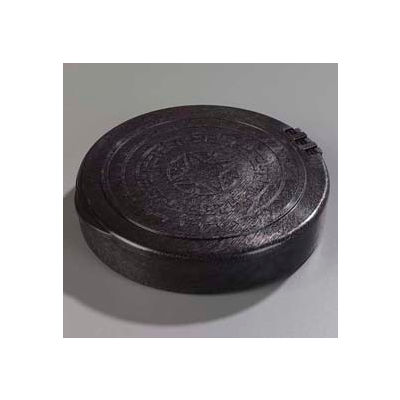 Carlisle 071003 - Hinged Tortilla Server 7" x 1", Black - Pkg Qty 12