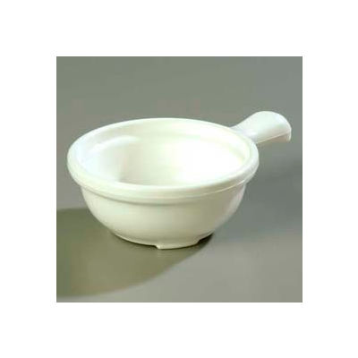 Carlisle 742002 - Handled Soup Bowl 12 Oz., 5-5/16", White - Pkg Qty 24