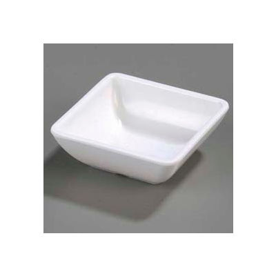 Carlisle 086002 - Square Ramekin 2 Oz., 1-1/2" x 1-3/16", White - Pkg Qty 48