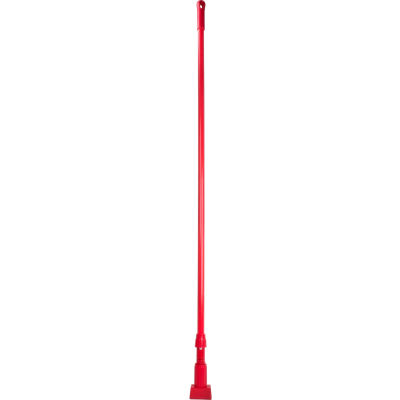 Carlisle Fiberglass Jaw-Style Mop Handle 60", Rouge - 369475EC05 (en) - Qté par paquet : 12