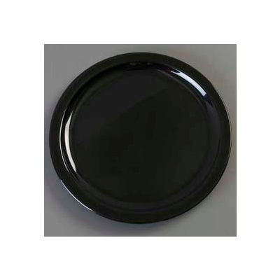 Carlisle KL11603 - Kingline™ Dinner Plate 10" x 3/4", Black - Pkg Qty 48