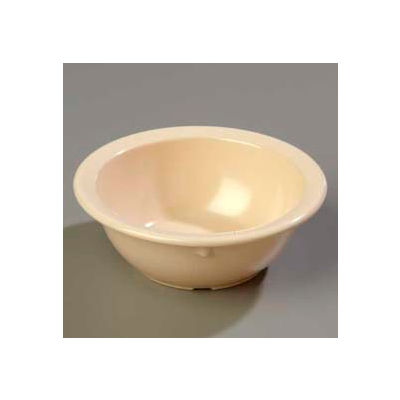 Carlisle KL11925 - Kingline™ Rimmed Nappie Bowl 12.5 Oz., 5-23/32", Tan - Pkg Qty 48