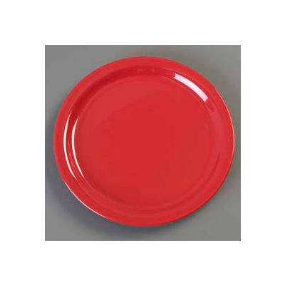 Carlisle KL20005 - Kingline™ Dinner Plate 8-29/32" x 25/32", Red - Pkg Qty 48