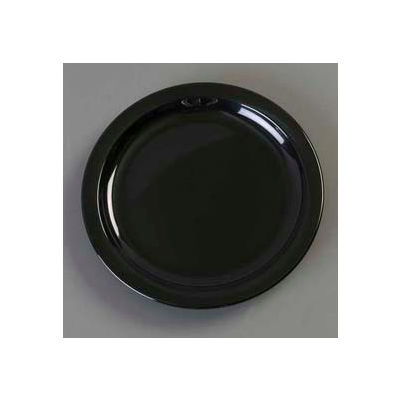 Carlisle KL20103 - Kingline™ Sandwich Plate 7-7/32" x 3/4", Black - Pkg Qty 48