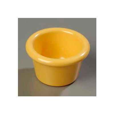 Carlisle S27522 - Smooth Ramekin 1.5 Oz., Honey Yellow - Pkg Qty 48